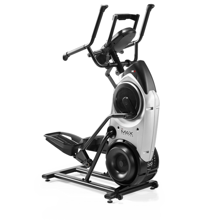 Angled side view of BowFlex Max Trainer M6 against a transparent background.
