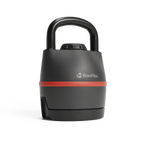Angled front view of the BowFlex SelectTech 840 Kettlebell against a transparent background.