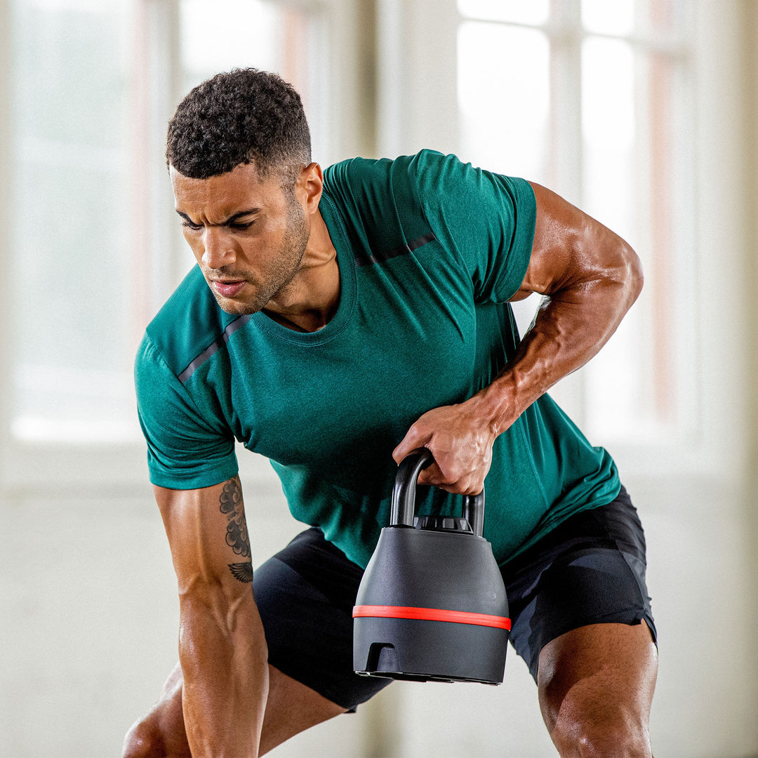 Gorilla Row Exercise with SelectTech 840 Kettlebell