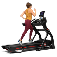 A woman jogging on a Treadmill 25.--thumbnail