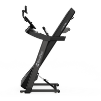 T6 Treadmill folded for easy storage--thumbnail