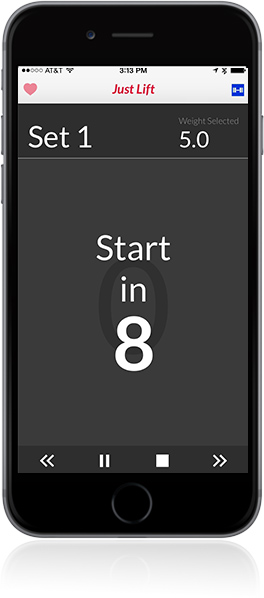 Bowflex App - Monitorização