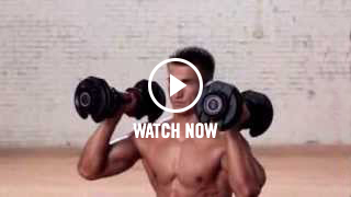 Watch the Lunge with a Shoulder Press Video