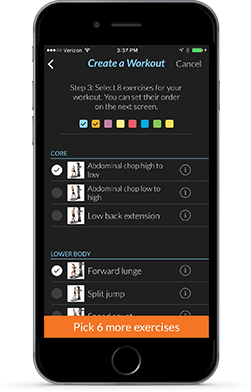 HVT App – individuelles Training