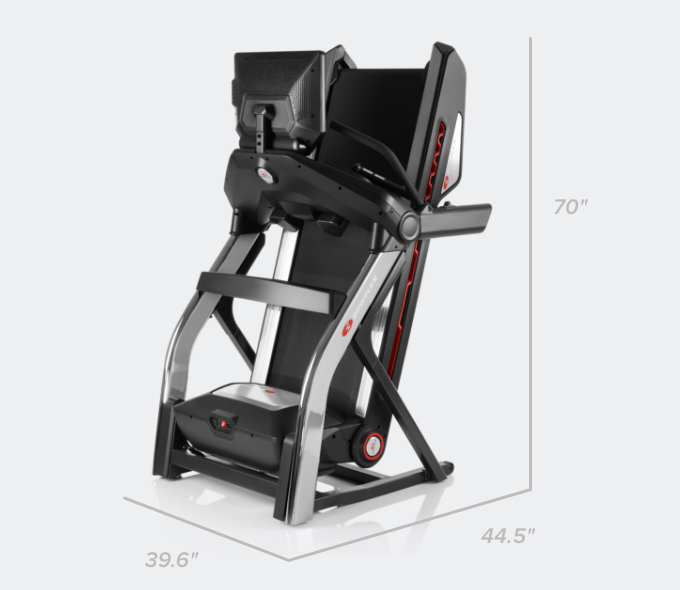 Treadmill 56 dimensions folded - 44.5 x 39.6 x 70 inches