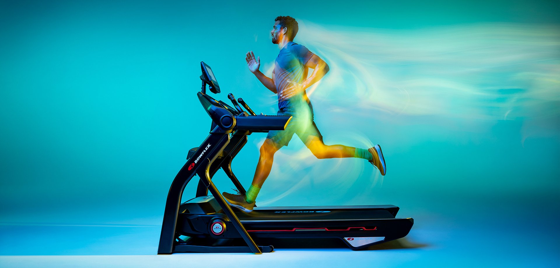 Man running on Treadmill 25