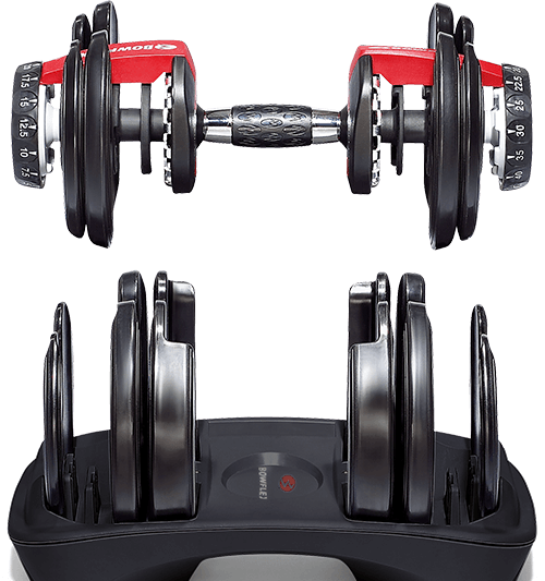 Adjustable Dumbbells from SelectTech